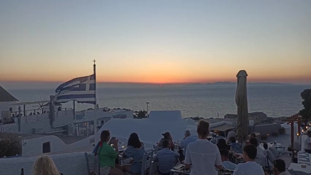 Santorini sunset.