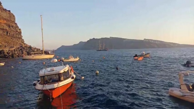 Ammodi bay below Oia -Santorini.